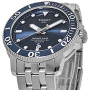  Shop Authentic Tissot T Sport Seastar 1000 Powermatic Silicium Blue Dial Silver Steel Strap Watch For Men - T120.407.11.041.01 - Luxxuri