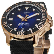  Shop Authentic Tissot Seastar 1000 Powermatic 80 Blue Dial Blue Nylon Strap Watch for Men - T120.407.37.041.00 - Luxxuri