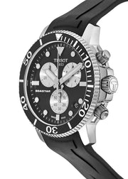  Shop Authentic Tissot Seastar 1000 Chronograph Black Dial Black Rubber Strap Watch For Men - T120.417.17.051.00 - Luxxuri