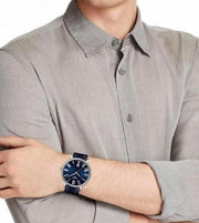 Shop Authentic Tissot Carson Premium Blue Dial Blue Leather Strap Watch For Men - T122.410.16.043.00 - Luxxuri