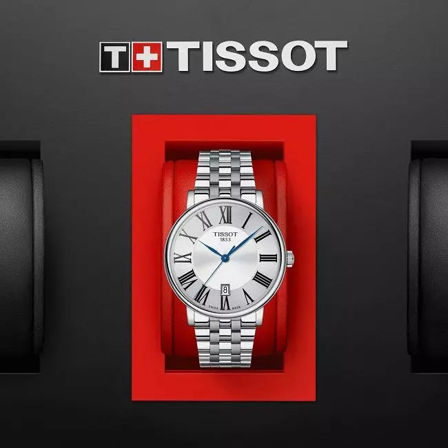 Shop Authentic Tissot Carson Premium Silver Dial Silver Steel Strap Watch For Men - T122.410.11.033.00 - Luxxuri