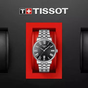  Shop Authentic Tissot Carson Premium Black Dial Silver Steel Strap Watch For Men - T122.410.11.053.00 - Luxxuri