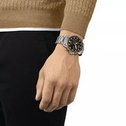  Shop Authentic Tissot Supersport Chrono Black Dial Silver Steel Strap Watch For Men - T125.617.21.051.00 - Luxxuri
