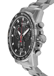  Shop Authentic Tissot Supersport Chrono Black Dial Silver Steel Strap Watch For Men - T125.617.11.051.00 - Luxxuri