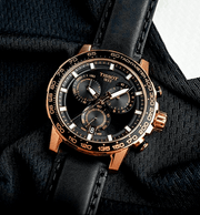  Shop Authentic Tissot Supersport Chrono Black Dial Black Leather Strap Watch for Men - T125.617.36.051.00 - Luxxuri