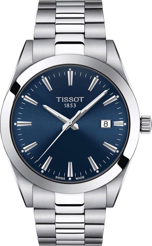  Shop Authentic Tissot PR 100 Sport Chic 39mm Blue Dial Watch For Men - T101.410.11.041.00 - Luxxuri