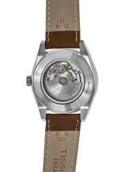 Shop Authentic Tissot Gentleman Powermatic 80 Silicium Blue Dial Brown Leather Strap Watch For Men - T127.407.16.041.00 - Luxxuri