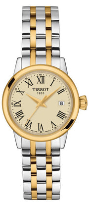  Shop Authentic Tissot Classic Dream Lady Gold Dial Two Tone Steel Strap Watch For Women - T129.210.22.263.00 - Luxxuri
