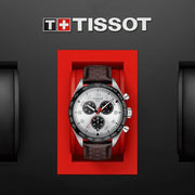  Shop Authentic Tissot T Sport PRS 516 Chronograph Silver Dial Brown Leather Strap Watch for Men - T131.617.16.032.00 - Luxxuri