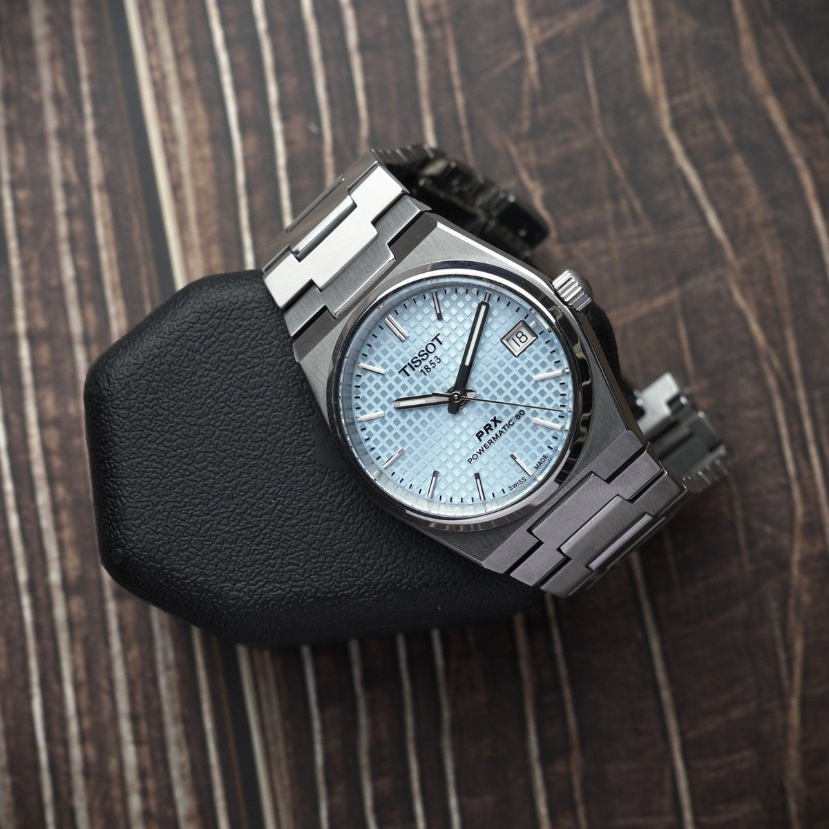  Shop Authentic Tissot PRX Powermatic 80 Ice Blue Dial Silver Steel Strap Watch for Men - T137.207.11.351.00 - Luxxuri