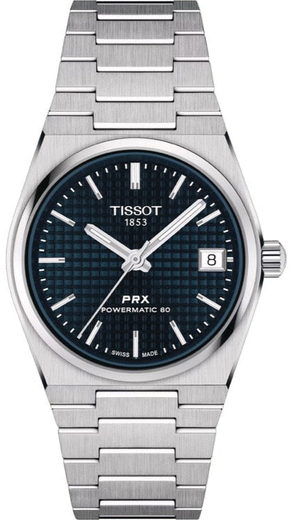 Shop Authentic Tissot PRX Powermatic 80 Blue Dial Silver Steel Strap Watch for Men - T137.207.11.041.00 - Luxxuri