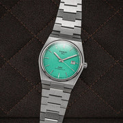  Shop Authentic Tissot PRX Powermatic 80 Automatic Mint Green Dial Silver Steel Strap Watch for Men - T137.407.11.091.01 - Luxxuri