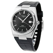  Shop Authentic Tissot PRX Powermatic 80 Black Dial Black Leather Strap Watch for Men - T137.407.16.051.00 - Luxxuri