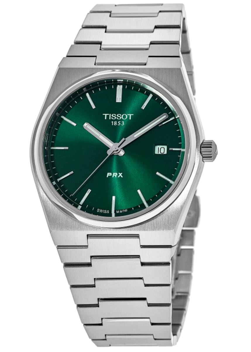  Shop Authentic Tissot PRX Green Dial Silver Steel Strap Watch For Men - T137.410.11.091.00 - Luxxuri