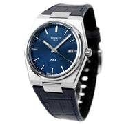  Shop Authentic Tissot PRX Blue Dial Blue Leather Strap Watch for Men - T137.410.16.041.00 - Luxxuri