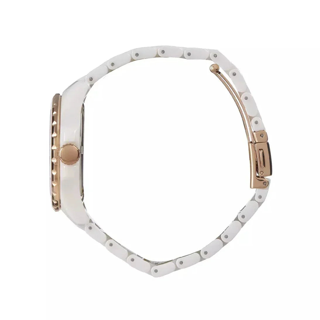  Shop Authentic Fossil FB-01 Analog White Dial White Ceramic Strap Watch for Women - CE1107 - Luxxuri