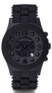  Shop Authentic Marc Jacobs Pelly Black Dial Black Silicone Strap Watch for Women - MBM2567 - Luxxuri