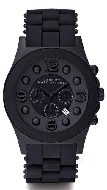  Shop Authentic Marc Jacobs Pelly Black Dial Black Silicone Strap Watch for Women - MBM2567 - Luxxuri