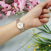 Tissot Le Locle Automatic Small Lady Silver Dial Two Tone Steel Strap Watch For Women - T41.2.183.33
