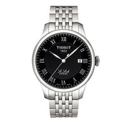  Shop Authentic Tissot Le Locle Automatic Black Dial Silver Steel Strap Watch For Men - T41.1.483.53 - Luxxuri