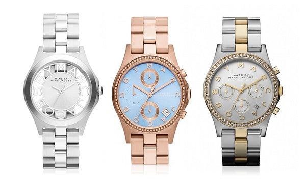  Shop Authentic Marc Jacobs Henry White Dial Silver Steel Strap Watch for Women - MBM3291 - Luxxuri