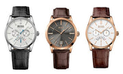  Shop Authentic Hugo Boss Ikon White Dial Brown Leather Strap Watch for Men - 1513175 - Luxxuri