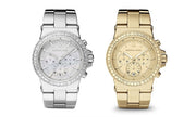  Shop Authentic Michael Kors Dylan Glitz Chronograph White Dial Silver Steel Strap Watch For Women - MK5411 - Luxxuri