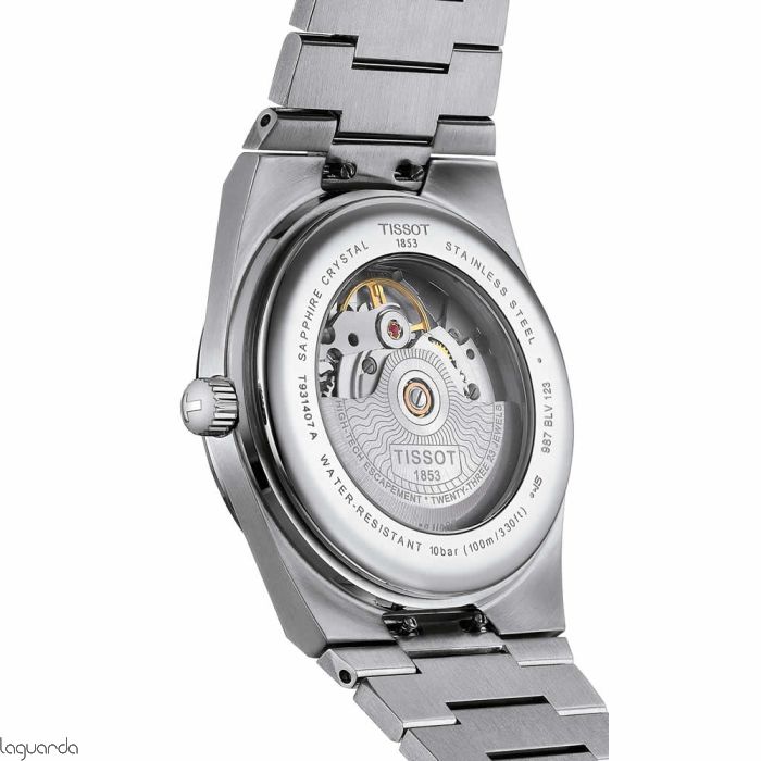  Shop Authentic Tissot PRX Powermatic 80 Light Green Dial Silver Steel Strap Watch for Men - T137.207.11.091.01 - Luxxuri