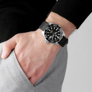  Shop Authentic Tag Heuer Aquaracer Calibre 5 Automatic Black Dial Black Rubber Strap Watch for Men - WAY201A.FT6142 - Luxxuri
