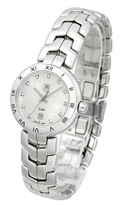  Shop Authentic Tag Heuer Link Diamonds Mother of Pearl Dial Silver Steel Strap Watch for Women -  WAT1417.BA0954 - Luxxuri