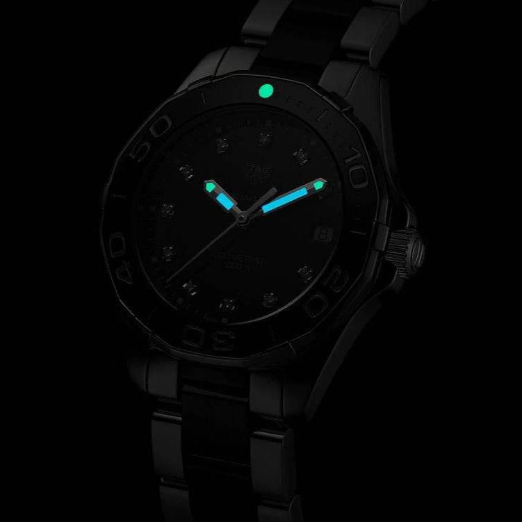  Shop Authentic Tag Heuer Aquaracer Black Dial Watch for Women - WAY131C.BA0913 - Luxxuri