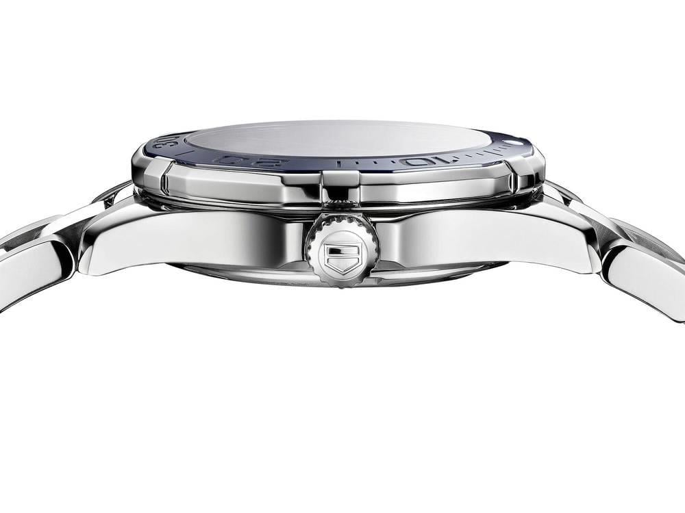  Shop Authentic Tag Heuer Aquaracer Diamonds Blue Dial Silver Steel Strap Watch for Women - WAY131L.BA0748 - Luxxuri
