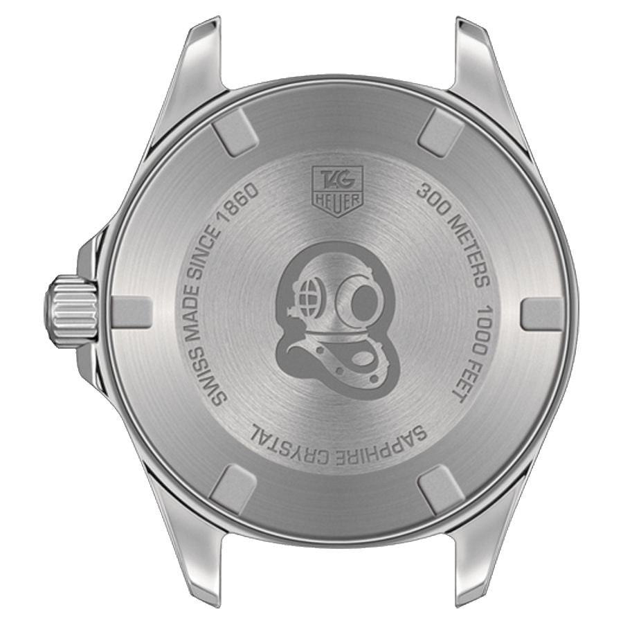  Shop Authentic Tag Heuer Carrera Aquaracer Quartz Chronograph Black Dial Black Rubber Strap Watch for Men - CAY111A.FT6041 - Luxxuri