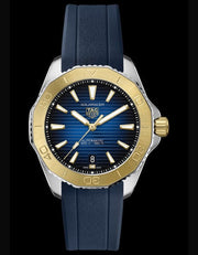  Shop Authentic Tag Heuer Aquaracer Professional 200 Automatic Blue Dial Blue Rubber Strap Watch for Men - WBP2150.FT6210 - Luxxuri