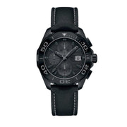 Shop Authentic Tag Heuer Aquaracer Titanium Grey Dial Watch for Men - CAY218B.FC6370 - Luxxuri