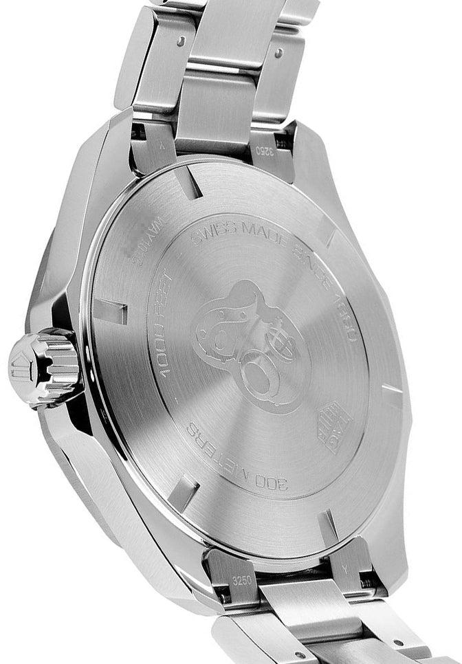  Shop Authentic Tag Heuer Aquaracer Blue Dial Silver Steel Strap Watch for Men - WAY101C.BA0746 - Luxxuri