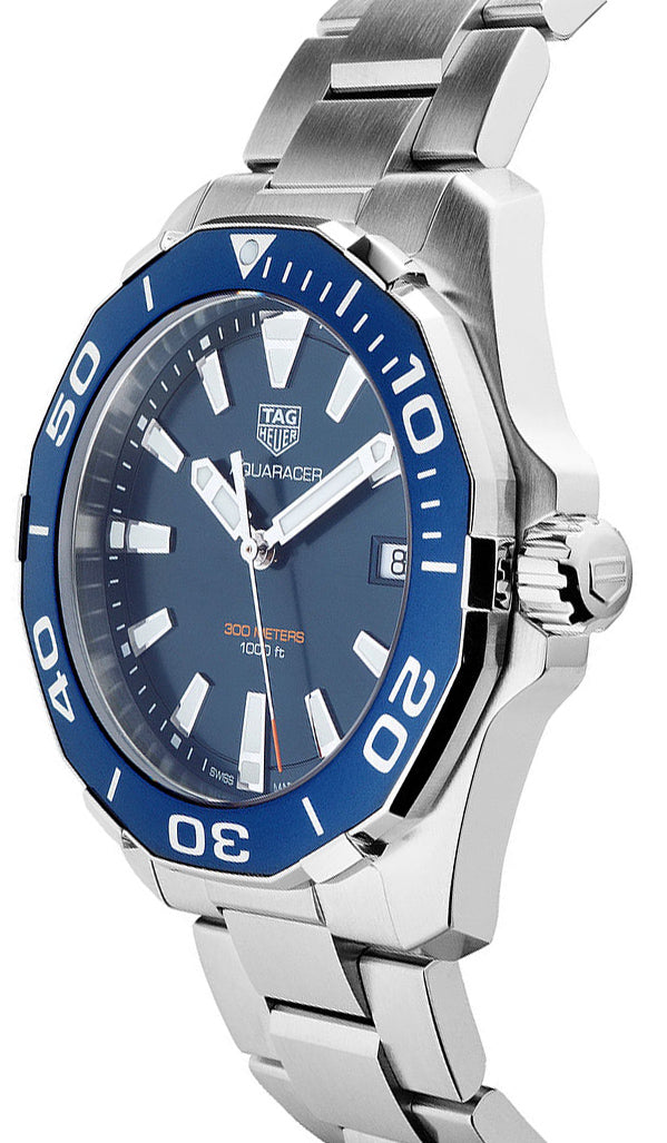  Shop Authentic Tag Heuer Aquaracer Blue Dial Watch for Men - WAY111C.BA0928 - Luxxuri