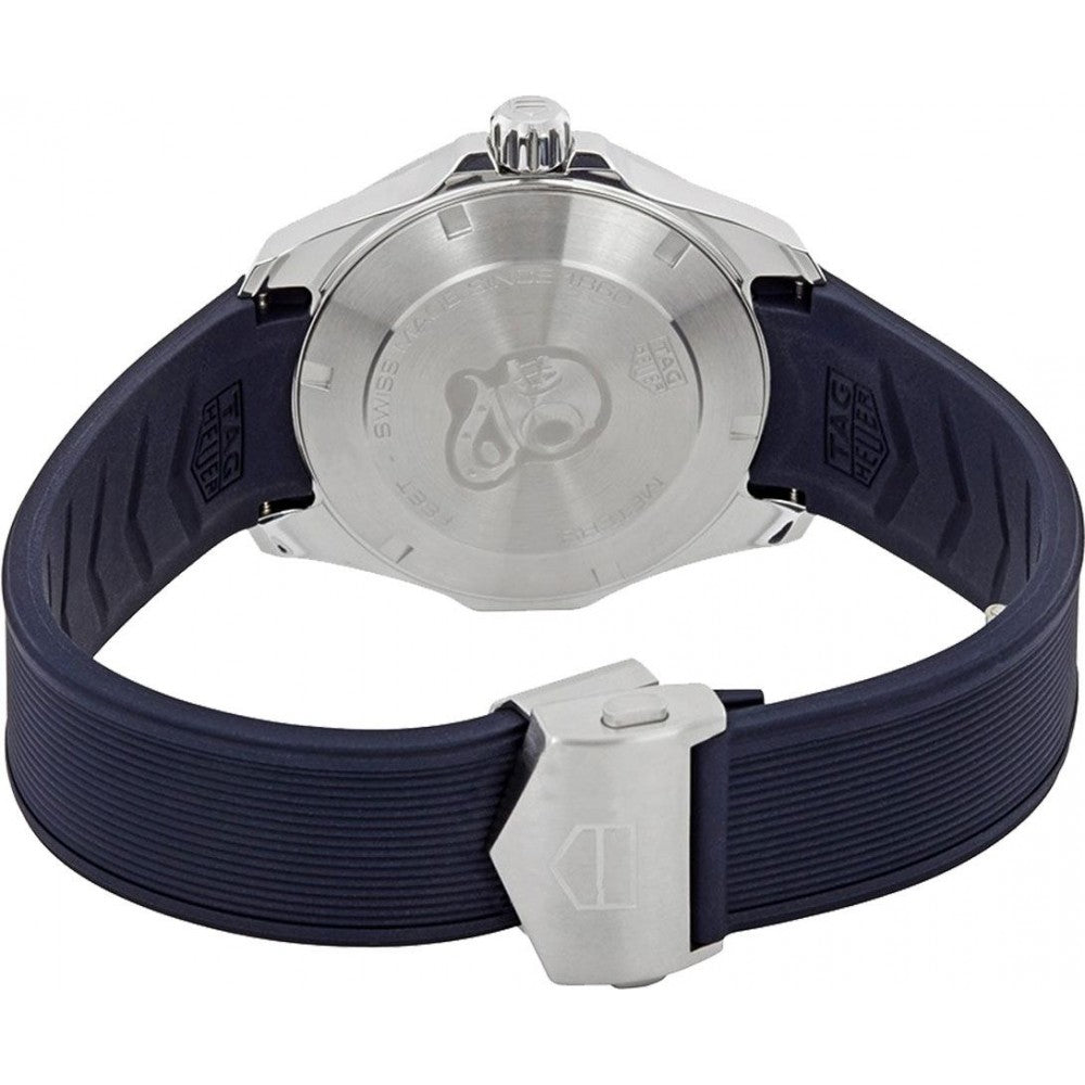  Shop Authentic Tag Heuer Aquaracer Blue Dial Blue Rubber Strap Watch for Men - WAY111C.FT6155 - Luxxuri