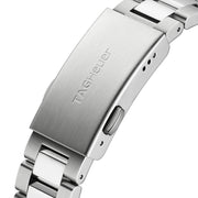  Shop Authentic Tag Heuer Aquaracer Quartz Diamonds Black Dial Silver Steel Strap Watch for Women - WAY131P.BA0748 - Luxxuri