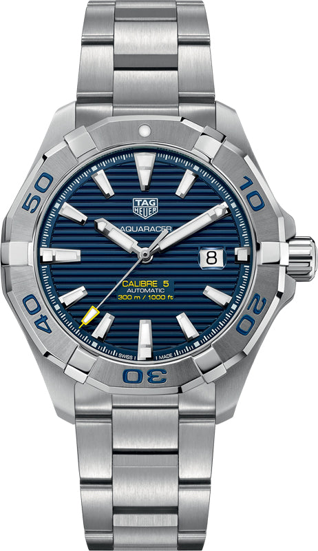 Shop Authentic Tag Heuer Aquaracer Blue Dial Watch for Men - WAY2012.BA0927 - Luxxuri