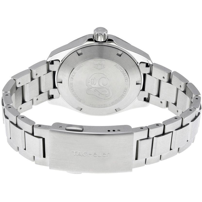  Shop Authentic Tag Heuer Aquaracer Automatic Blue Dial Silver Steel Strap Watch for Men - WAY2112.BA0928 - Luxxuri