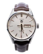  Shop Authentic Tag Heuer Carrera White Dial Watch for Men - WAR201D.FC6291 - Luxxuri