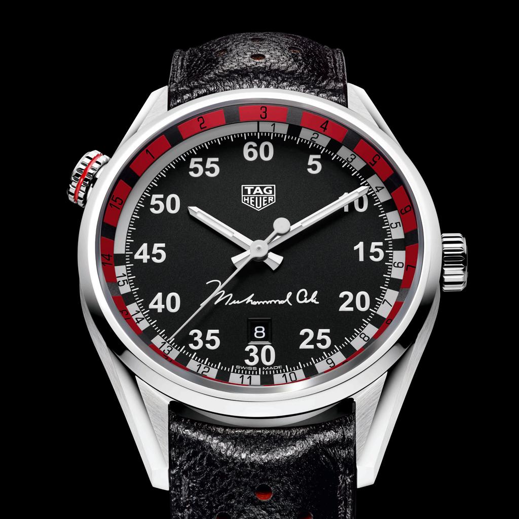  Shop Authentic Tag Heuer Carrera Muhammad Ali Black Dial Watch for Men - WAR2A11.FC6337 - Luxxuri