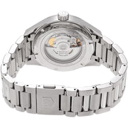  Shop Authentic Tag Heuer Carrera Calibre 5 Automatic Black Dial Silver Steel Strap Watch for Men - WAR201C.BA0723 - Luxxuri