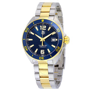 Shop Authentic Tag Heuer Formula 1 Analog Blue Dial Two Tone Steel Strap Watch for Men - WAZ1120.BB0879 - Luxxuri