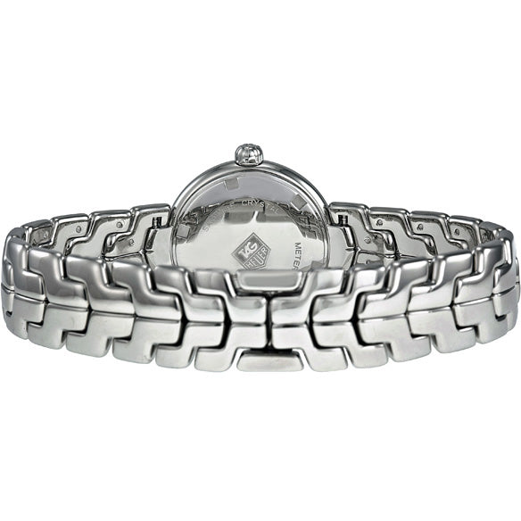  Shop Authentic Tag Heuer Link Diamonds Pink Dial Silver Steel Strap Watch for Women - WAT1415.BA0954 - Luxxuri