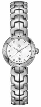  Shop Authentic Tag Heuer Link Diamonds Mother of Pearl Dial Silver Steel Strap Watch for Women -  WAT1417.BA0954 - Luxxuri