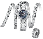  Shop Authentic Tag Heuer Link Trilogy Cameron Diaz Diamonds Mother of Pearl Dial Silver Steel Strap Watch for Women - WAT1419.BA0954 - Luxxuri