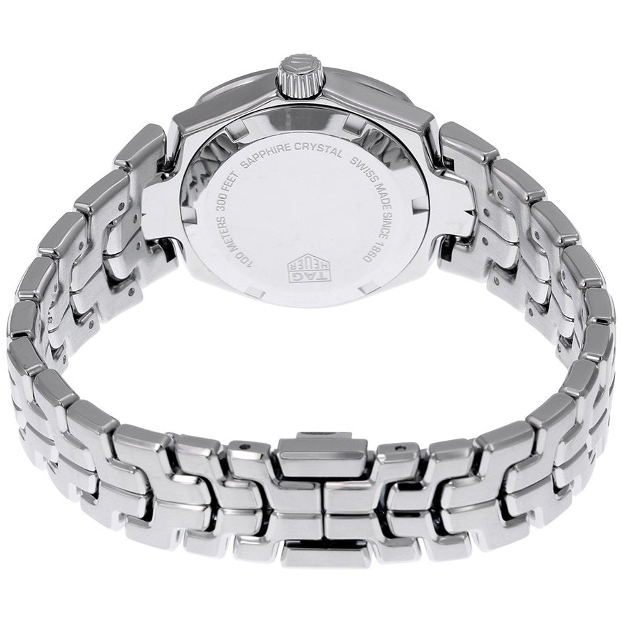  Shop Authentic Tag Heuer Link Quartz Mother of Pearl Dial Silver Steel Strap Watch for Women - WBC1310.BA0600 - Luxxuri