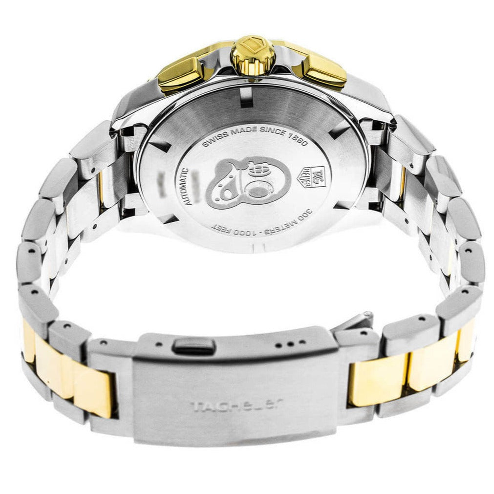  Shop Authentic Tag Heuer Aquaracer Caliber 16 Automatic White Dial Two Tone Steel Strap Watch for Men - CAY2121.BB0923 - Luxxuri